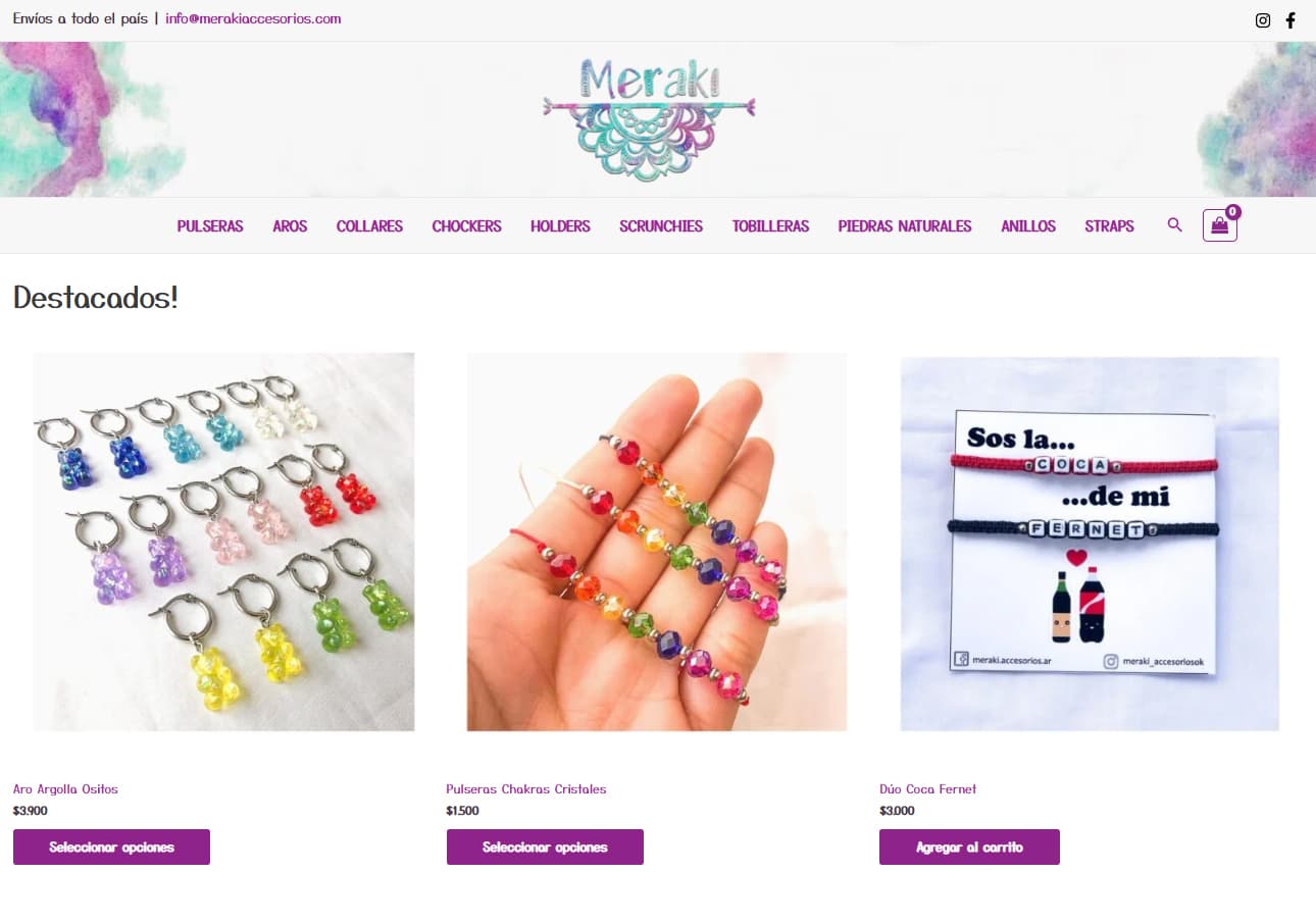 Meraki Accesorios